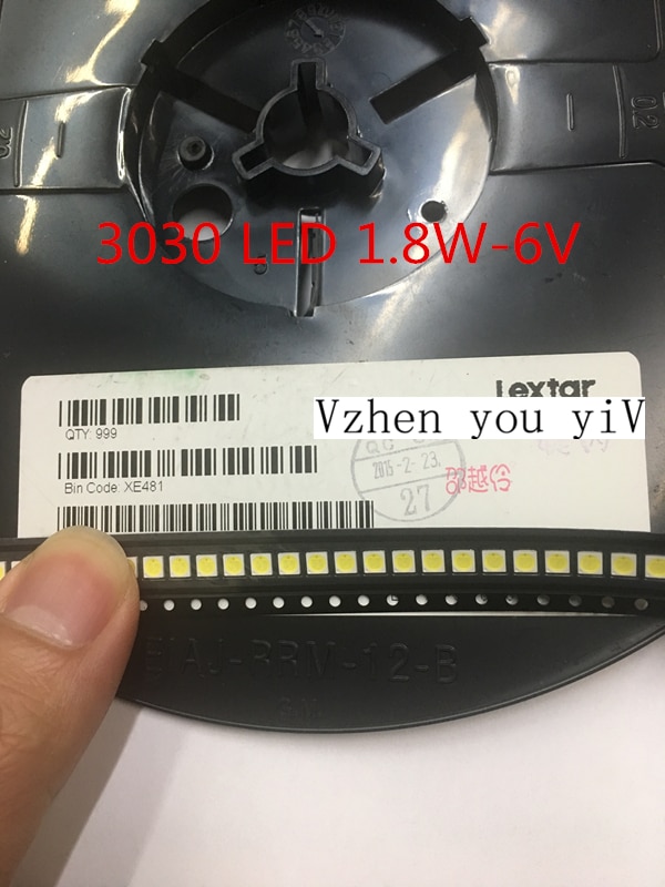 Lextar LED Ʈ  LED 1.8W 3030 6V  ȭƮ..